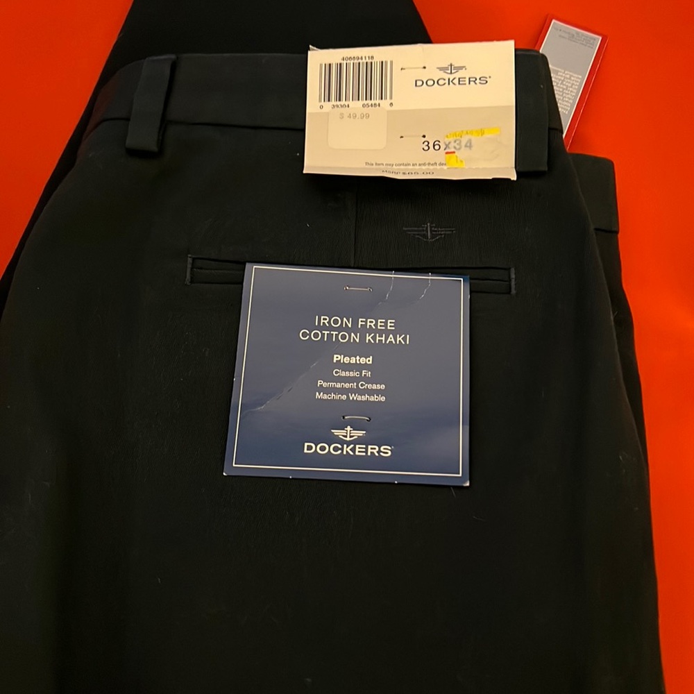 #54 Work Pants Dockers Dark Blue